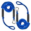 NIUGRECF 4FT Boat Bungee Dock Line Marine Rope 2-Pack for