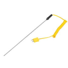 sourcing map K Type Surface Thermocouple Probe 3x300mm Handheld Needle Tip Temperature Sensor -50 to 1200°C(-58 to 2192°F)