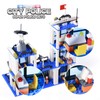 818 Pieces City Police Station Building Kit, Police Car Toy,