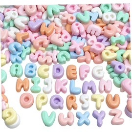 Letras de resina con forma de burbuja 50 letras resina para manualidades mini dijes burbuja colores surtidos Macaron accesorios alfabeto base plana 9-13 mm