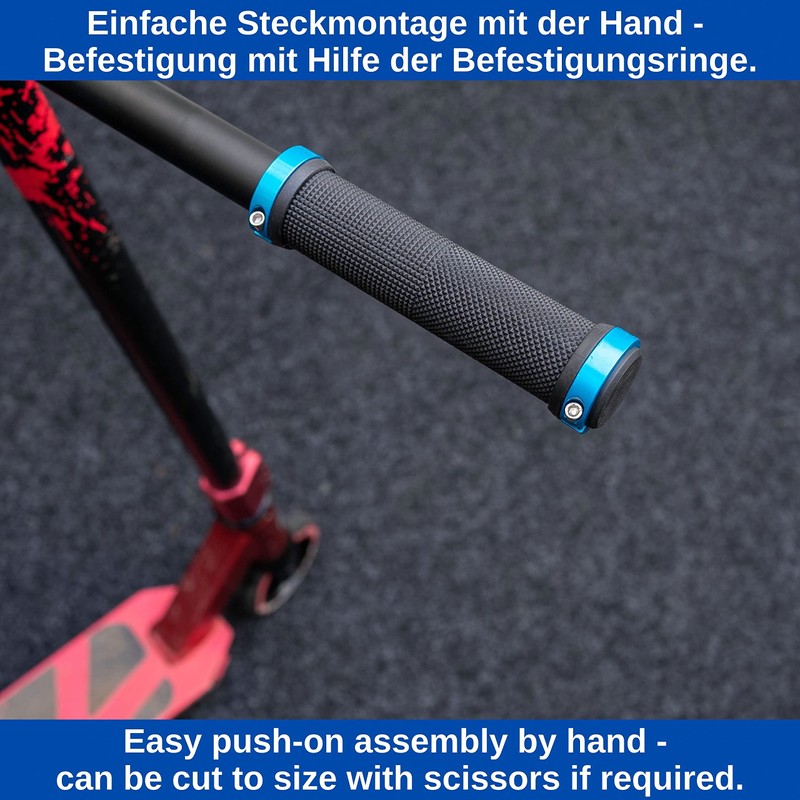 Non-Slip Bicycle Grips for Handlebar Grips up to 22 mm