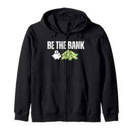 "Be the Bank" Sparschwein – fördert Erfolg, Reichtum und Motivation Kapuzenjacke