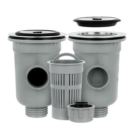 Sink Tub Small Sink Drain Replacement Drain Network Volleyball Pipe Backflow Lid Drain Trough sink hole hole 2ea
