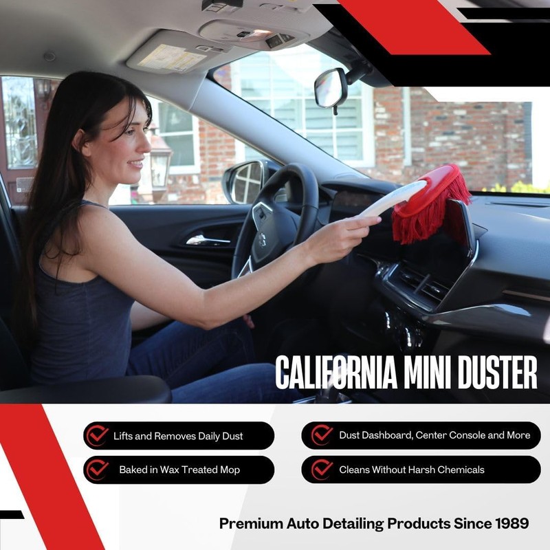 California Car Duster 62447-8B Mini Plumero