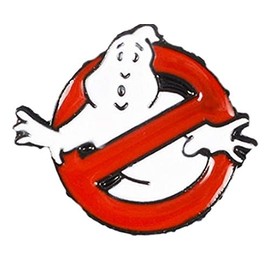 EC Trading Ghostbuster No Ghost Logo 1 Inch Tall Metal Enamel Pin