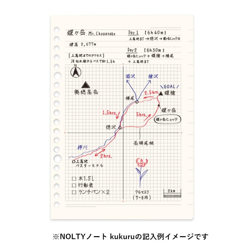 Nippon Performance Association Management Center Noushitsu Organizer, Refill, A5, Section