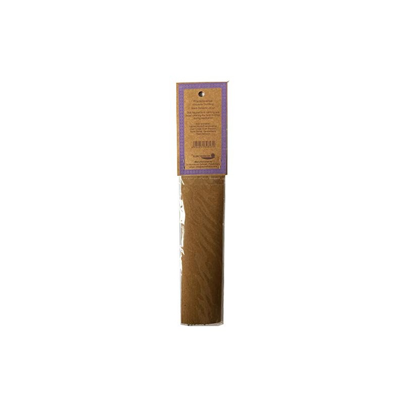 Auroshikha Frankincense Natural Resin on Stick - 5 Packs, 10