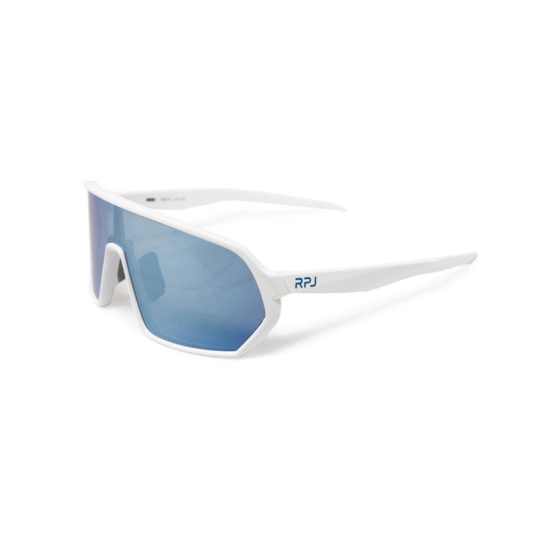 RUDYPROJECT MABEL Sunglasses, White Shiny Frame/Multi Laser Ice Lenses, Freesize