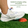 Jectse Golf Force Pads, Rubber Reusable Golf Putting Trainer for