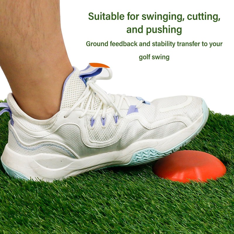 Jectse Golf Force Pads, Rubber Reusable Golf Putting Trainer for