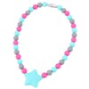 Silicone Baby Teething Necklace Soft Flexible Safe Infant Toddler Teether