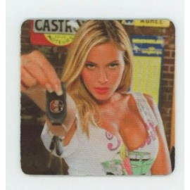 Coaster Ford Mustang COASTER - Sexy Blonde Model  - OMG