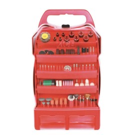 DOTS 200PC Rotary Tool Accessory Set – Complete Steel Cutting, Sanding & Polishing