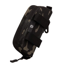 Selighting Tactical Glasses Case / Glasses Bag - MOLLE Glasses Case for Sunglasses & Cycling Glasses - Camouflage black