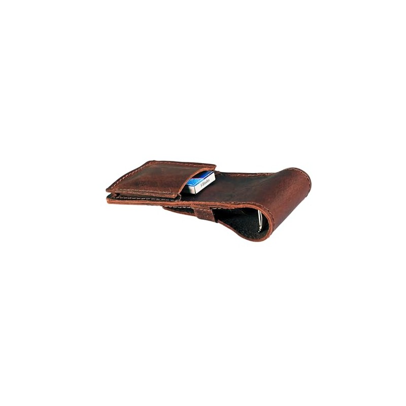 Funda de cuero para maquinilla de afeitar de seguridad, accesorios