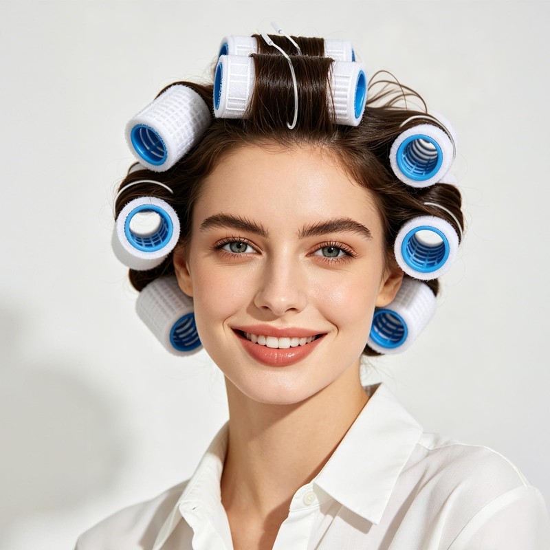24Pcs Hot Roller Clips Replacement Hot Curler Clips Kit Fits