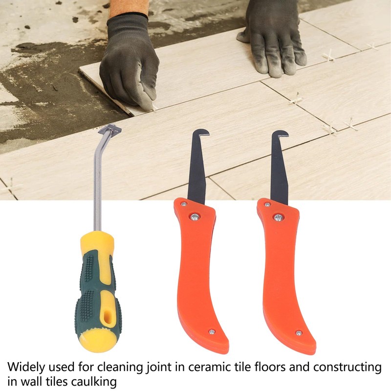 Fyearfly Tile Grout Scraper, Joint Removal Tool, Ergonomic Grout Saw