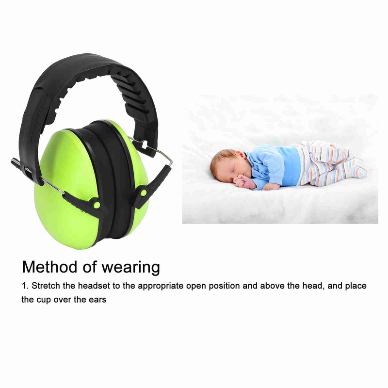 Baby Headphone Noise Cancelling Hearing Soft Infant Headphone Protection for