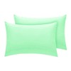 R&Z Plain Dyed Luxury Polycotton Housewife New 2 x Pillow