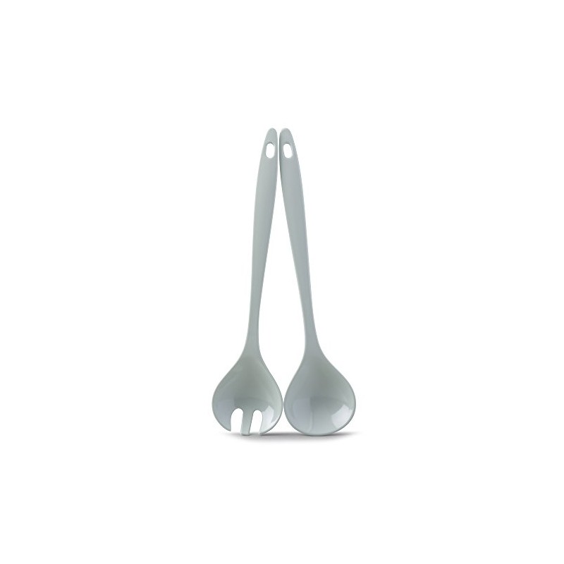 Zeal G205G Salad Servers, Sage Green