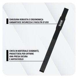 Blor Weight Lifting Straps - Ideal for Powerlifting, BodyBuilding, Deadlifts, Gym, Gym - Fabric