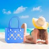 TRIITECH - Dijes de flores para bolsa Bogg, accesorios compatibles