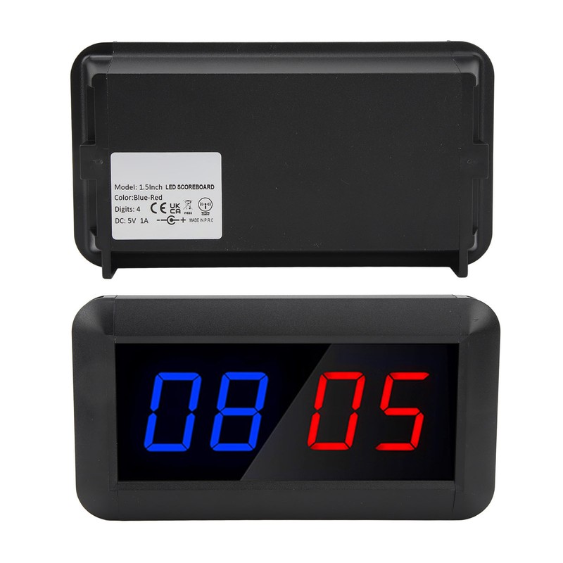 Digital Scoreboard Portable Tabletop Electronic Scorer Score Keeper for Indoor