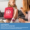 Besst Survivor Comprehensive First Aid Kit -Labeled Compartments for Trauma