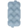 Ice Ball Maker Mold 8Hole Round Silicone Sphere Tray with