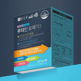 Chong Kun Dang Lutein Omega 3 6 Boxes, Approximately 6 Months Supply / 종근당 루테인 오메가3 6박스 약6개월분