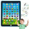 GAGINAN Children's Learning Pad/Tablet Interactive Toddler Toy with Words Numbers