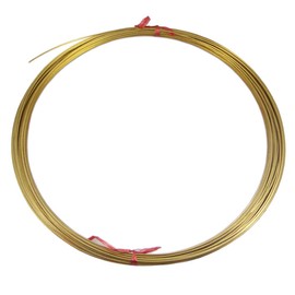 Brass Guitar Fret Wire Medium 2.0mm Guitar Fingerboard Fretwire for Acoustic Guitars Accessory 6.5 feet (Brass Material)