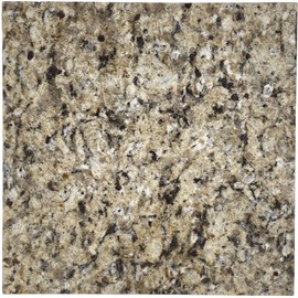 Tenedos New Venetian Gold 12x12 Polished Granite Tile – Natural Stone for Floor, Wall, Kitchen Countertop Use (5-Piece Set, Covers 5 Sq. Ft.)