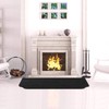 Fireproof Fireplace Hearth Rug, Fireplace Mat for Hearth, Non Slip