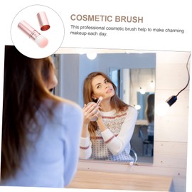 Housoutil 1pc Portable Blush Brush for Women Cream Blush Makeup Tool Sturdy Handle Compact Fashionable
