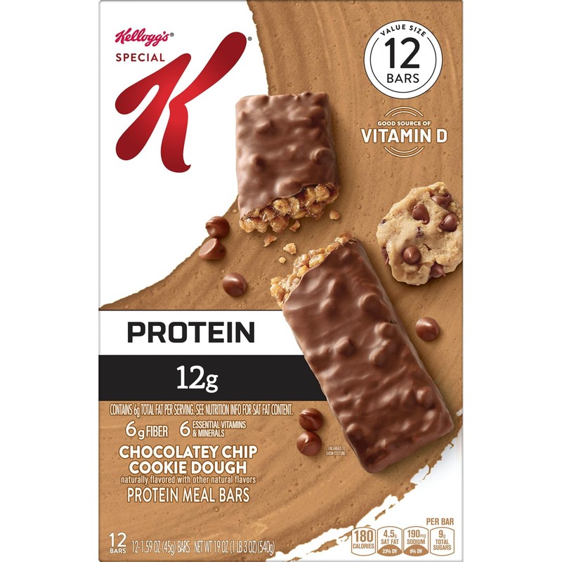 Special K Bar Protein Meal Bars, 12g Protein Snacks, Meal