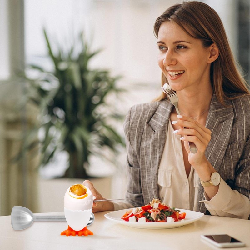 6 Pcs Egg Cups, Egg Stand Holder Kitchen Egg Cup