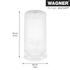 WAGNER VULKANO BIG 15525021 Floor Door Stopper/Wall Door Stopper Diameter