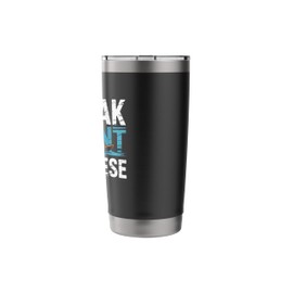 I Speak Fluent Kayak-Ese Kayaking Paddle Lake Kayaker Saying Stainless Steel Insulated Tumbler