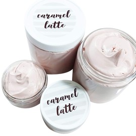 Caramel Latte Sugar Scrubs. Coffee Lover Gift. Cozy scents. Body Polish Scrub. Sunbasil Soap
