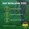 FORESTER Brush Cutter Trimmer Head Conversion Kit Compatible with Husqvarna