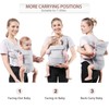 Shiaon Baby Carrier Newborn to Toddler(7-30lbs), Toddler Carrier with Adjustable