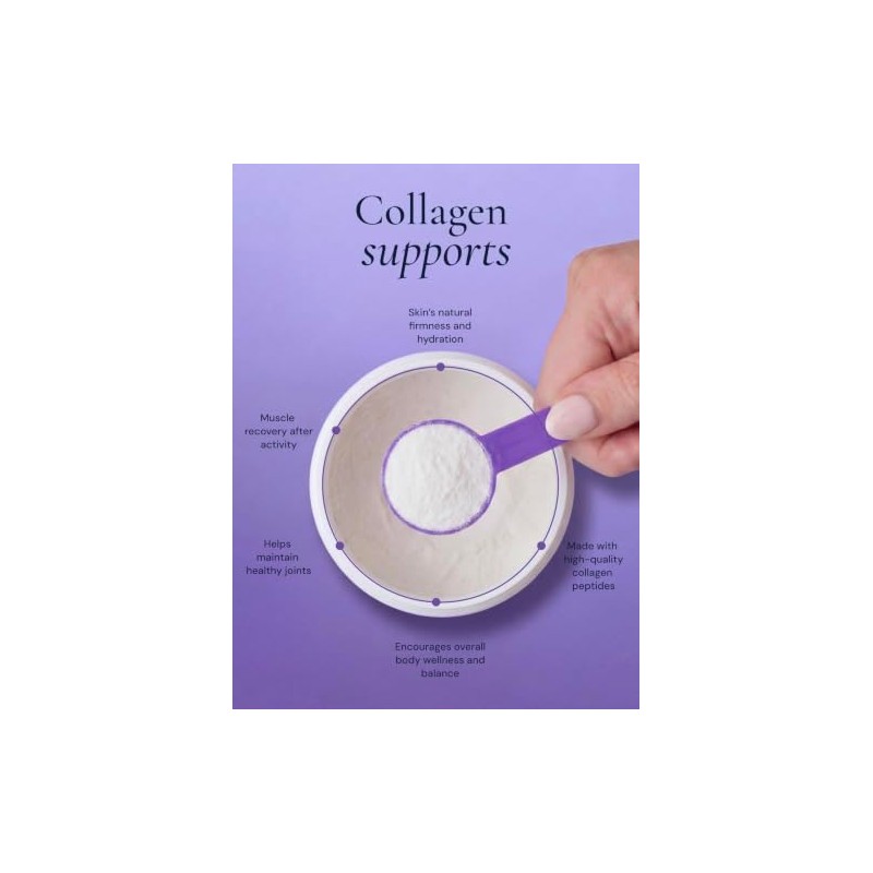 Pure Collagen Powder 400g Grass-Fed Hydrolysed Type I & III