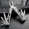 12-in-1 Stainless Steel General Plier Mini Multitool Plier Set Floding