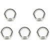 5 Pcs Lifting Eye Nuts, Stainless Steel M10 Eye Nut,