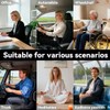 18x16.5 Inch Memory Foam Seat Cushion for Office Chair, Contoured