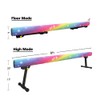 86 York 6ft/8ft Gymnastics Balance Beam, High and Low Floor