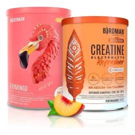 Birdman Kit Proteína Fitmingo 510g + Creatina Peach 300g