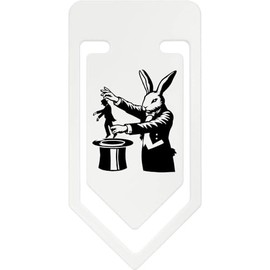 141mm 'Rabbit Magician' Giant Plastic Paper Clip (CC00090323)