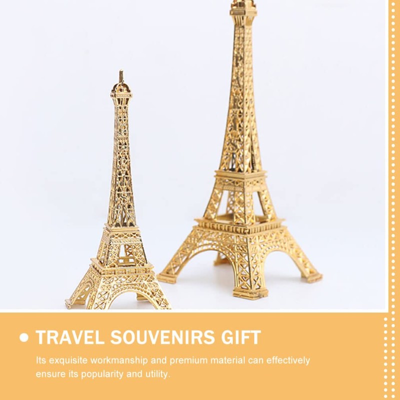 LIFKOME Eiffel Tower Model Travel Souvenir Home Decor Table Adorn